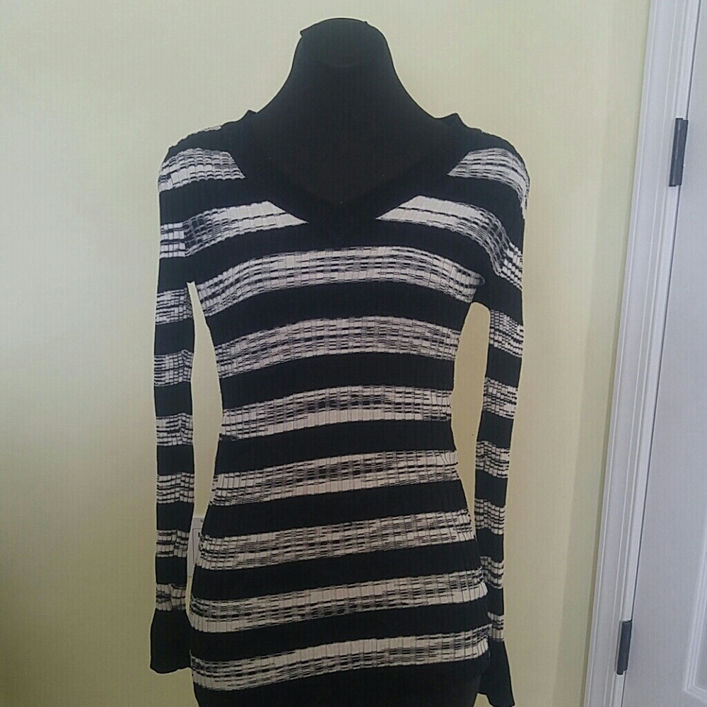 Long Sleeved Striped Shirt